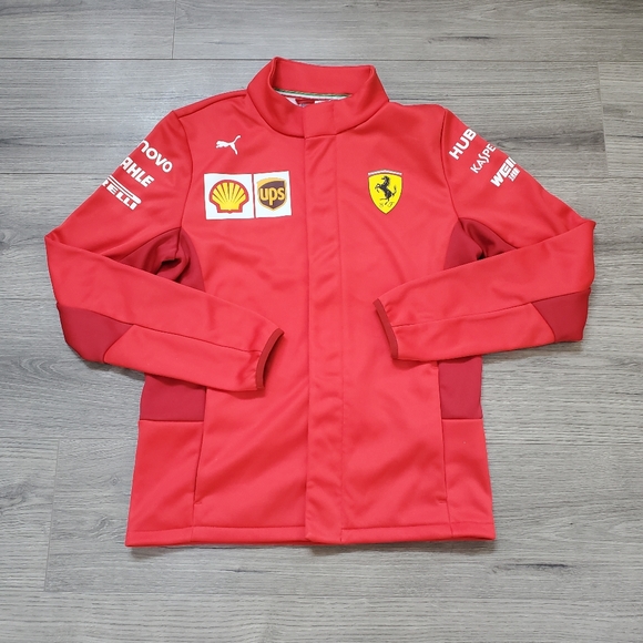 scuderia ferrari softshell jacket